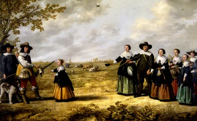Portrait of a Family in a Landscape